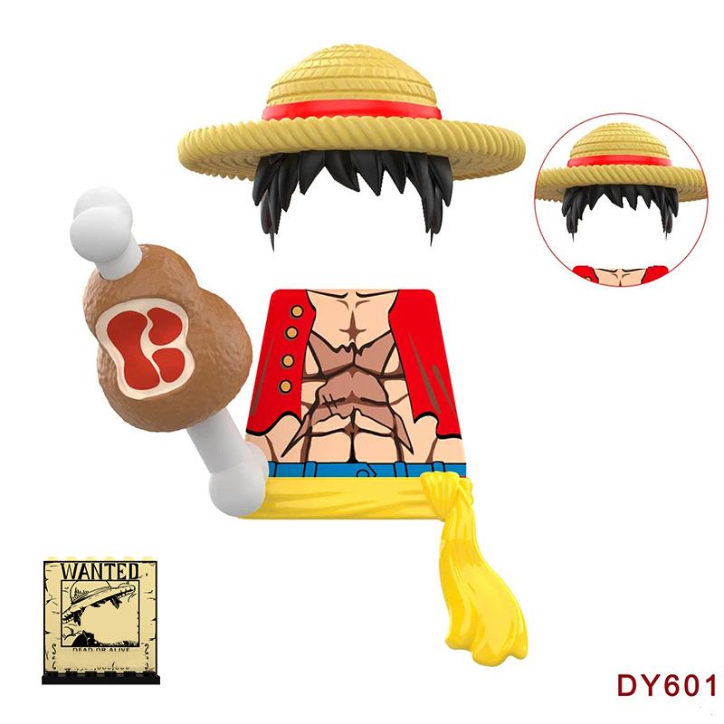 Аниме Строительные блоки Фигурки Куклы Игрушки Кирпичи Детский строительный блок Игрушка