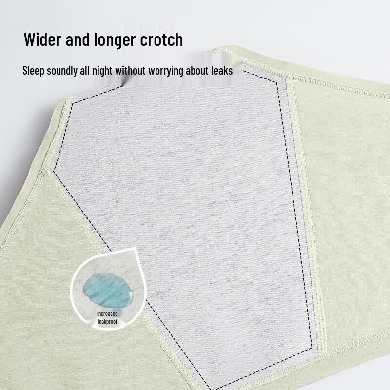 MIIOW Женские трусы-слипы из чистого хлопка 10A с антибактериальной защитой (3-Pack)