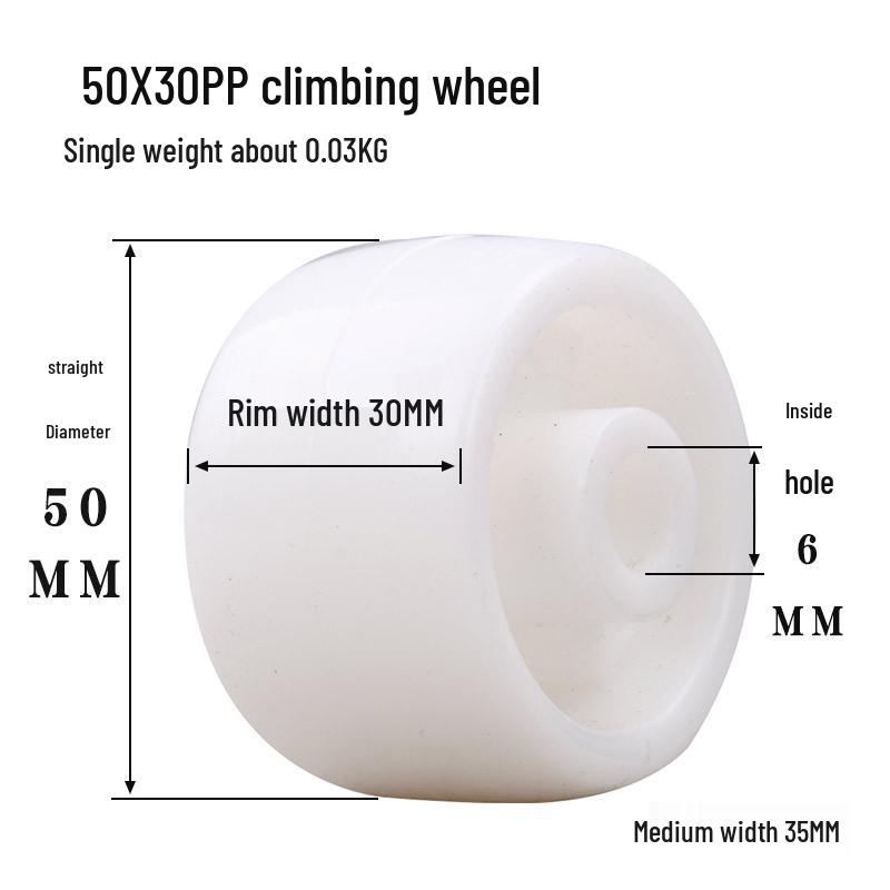 Hydraulic Pallet Truck Nylon Wheels & Iron Core PU Forklift Accessories