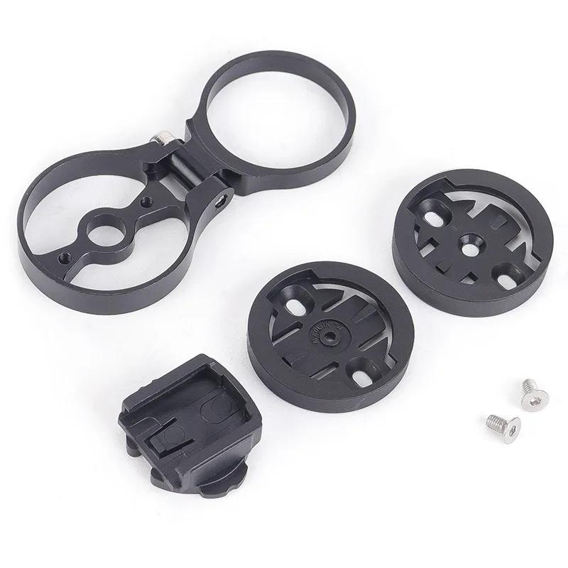 Bicycle Computer Holder Bike Stopwatch GPS Mount Stem Top Cap Computer Holder Phone Holder For Garmin Bryton Cateye Wahoo