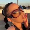 Fashion Women's Sunglasses Large Frame Oversized Sunglasses Men Full Frame Outdoor Sports All-in-one Eyewear