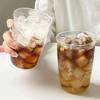 American Latte Coffee Cup Glass Transparent Juice Milk Cup Drinkware Cold Coffee Cup Cocktail Cup