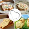 6pcs/Set Hollow Out Cookie Baking Tools DIY Biscuit Mold Durable Multiple Shapes Washable Cartoon Lamb Accessories Home Supplies