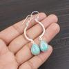 Amazonite Gemstone Jewelry, 925 Sterling Silver Earrings, Handmade Gorgeous Silver Earrings For Wedding Gift