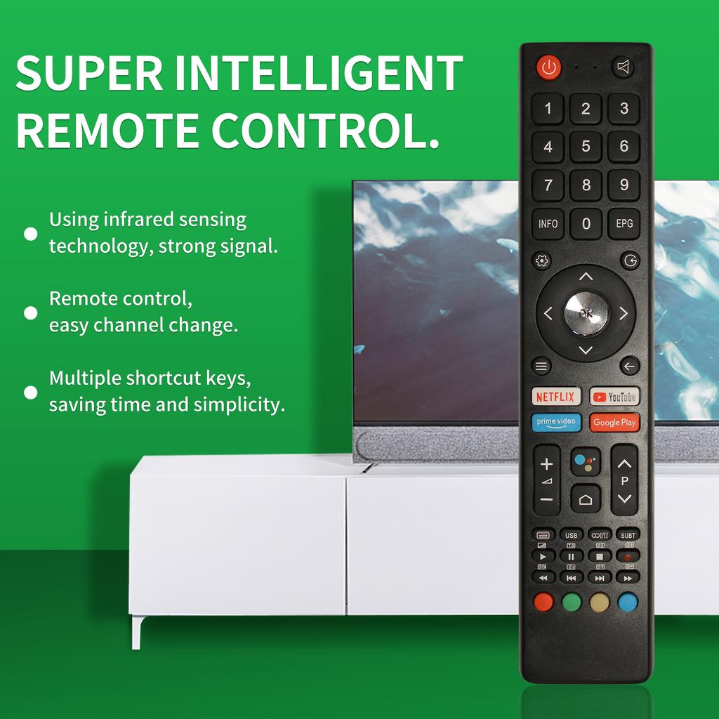 Новый пульт дистанционного управления GCBLTV02ADBBT для контроллера CHIQ Smart TV U55H7A U58H7A U43H7A со светодиодным пультом дистанционного управления Aiwa без голоса