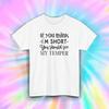 Short Temper T-Shirt Funny Sarcastic Attitude Humor Gift Tee S-5XL