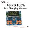 PD100W Модуль быстрой зарядки 4S 20V 5A Модуль заряда/разряда Buck-Boost Высокомощный выход Быстрая зарядка литиевых аккумуляторов