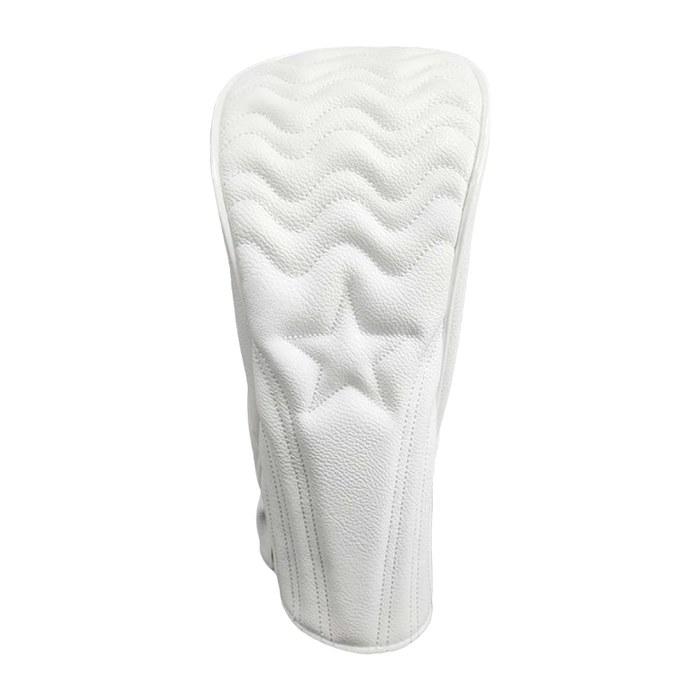 [Mubai] Golf Driver Cover Sports Series Leather Long Golf Head Cover No. 1
