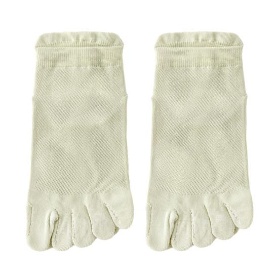 Носки с пятью пальцами для мужчин и женщин, низкие носки без застежек, хлопковые носки, спортивные носки для бега и занятий йогой