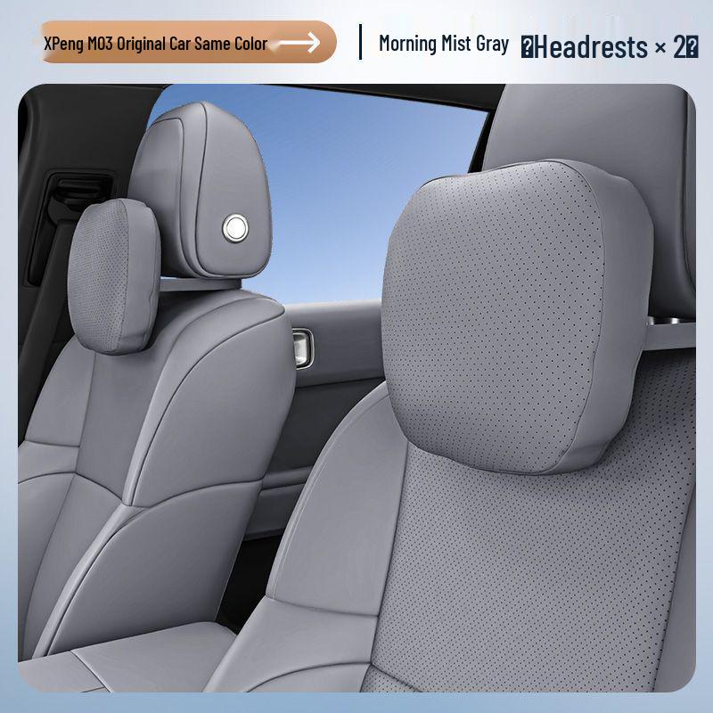 Xpeng M03 Car Headrest & Lumbar Support Pillow for Neck & Waist Protection