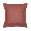 Pillowcase TODAY Essential - 63 X 63+5 Cm - 100% Plain Cotton - Terracotta