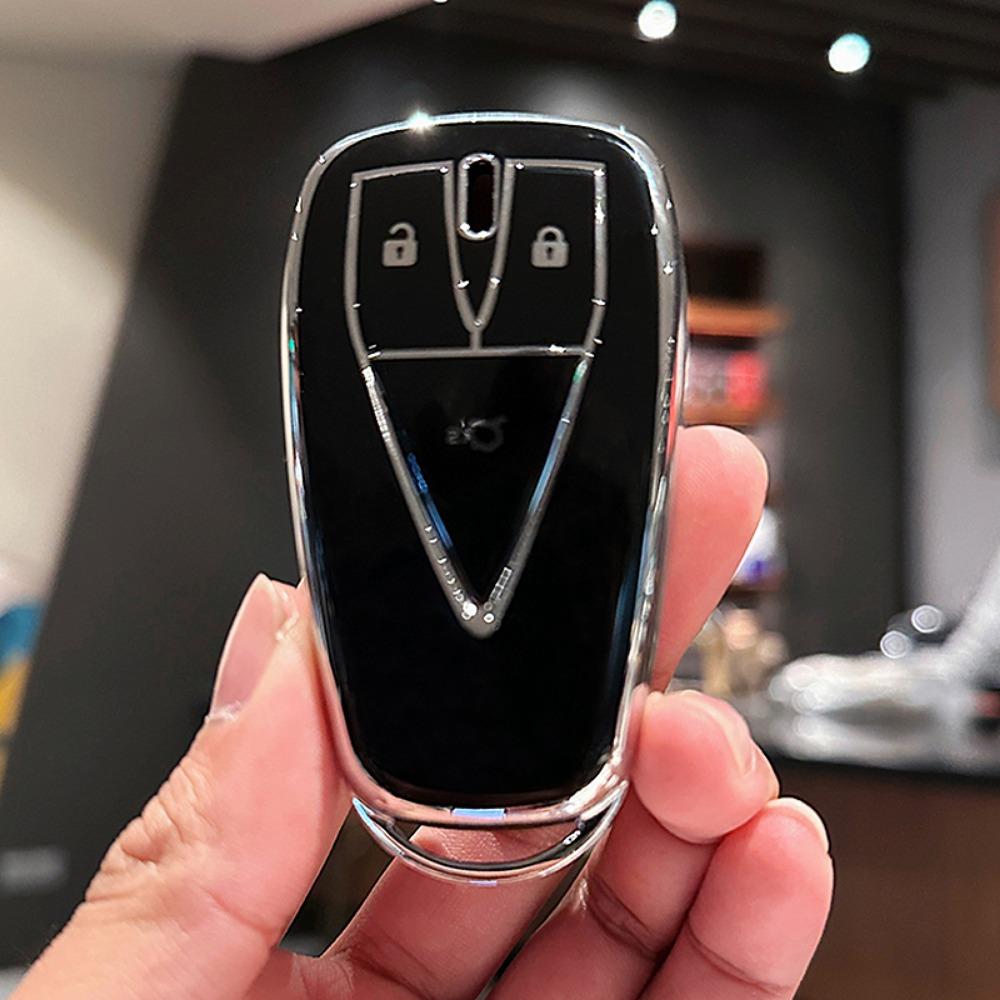 Чехол для ключей из ТПУ с 3, 4, 5 кнопками для Changan UNIT UNIK CS35PLUS CS55 PLUS CS75 PLUS Oshan X7 X5, аксессуары