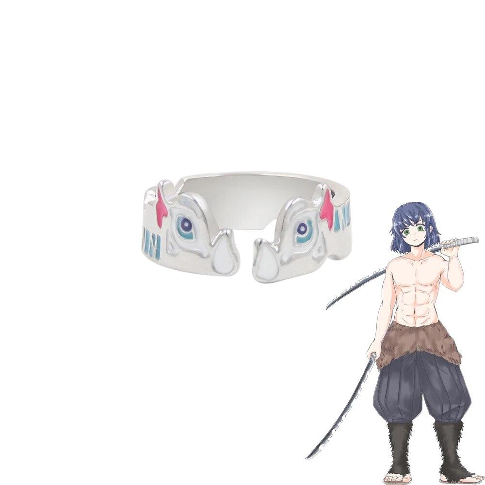 Клинок, рассекающий демонов Kimetsu No Yaiba Камадо Тандзиро Кольцо в стиле аниме