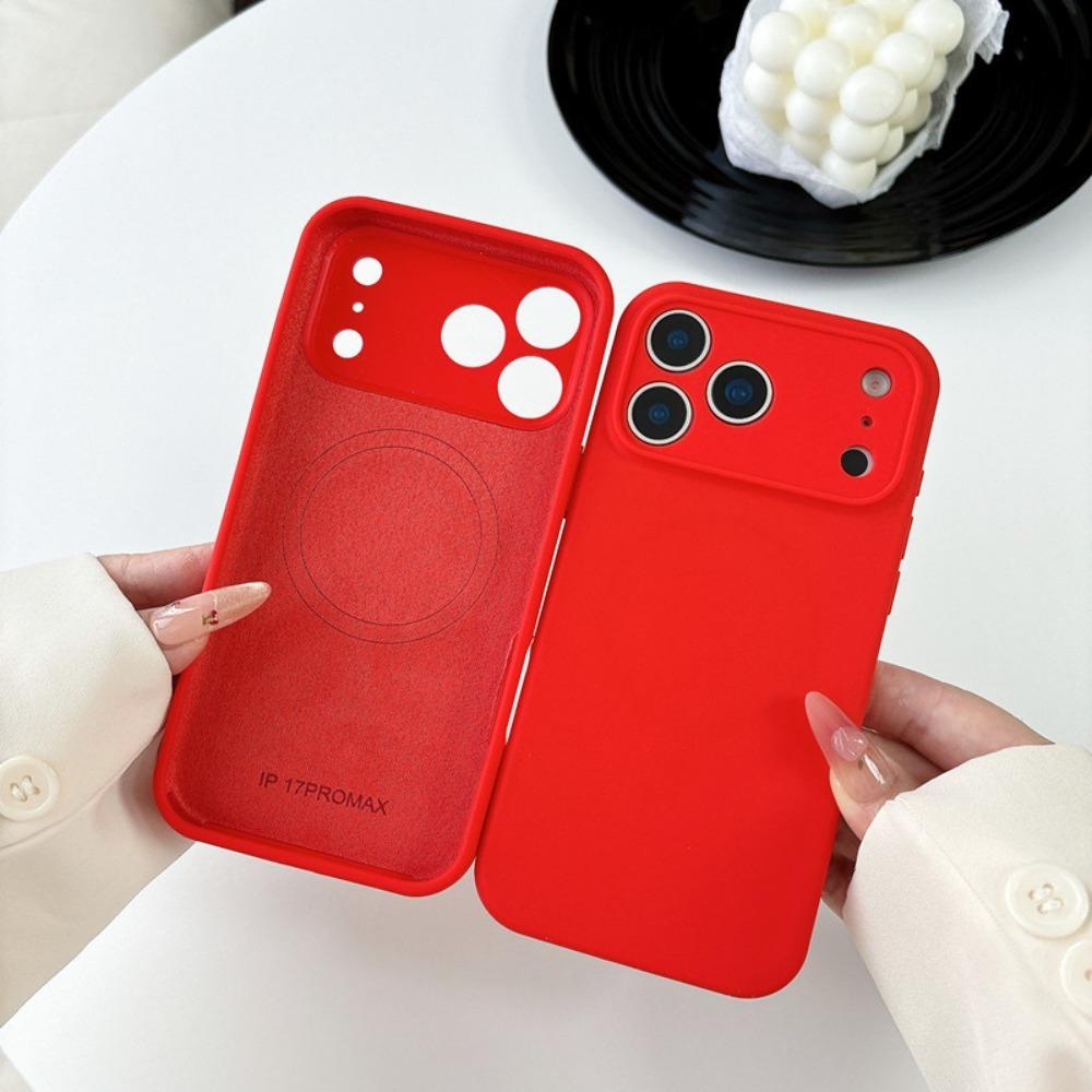 Liquid Silicone Magnetic Phone Case For For Iphone 17 14 13 16 1 Pro Max 17Pro 17 Air 16 Plus For al Protective Cover
