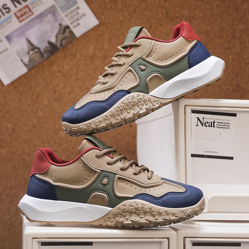 Модная мужская обувь весна новая молодежная спортивная обувь для отдыха кроссовки для путешествий ретро кожа Forrest Gump прилив обувь