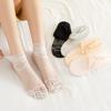 Women's Lace Breathable Cotton Low-Cut Socks - Invisible, Sweat-Absorbent, Summer Style