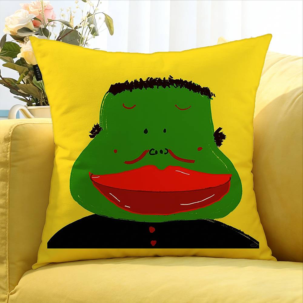 Funny and weird World Various Sizes Square Pillow Case For Car Home Bedchamber Decor