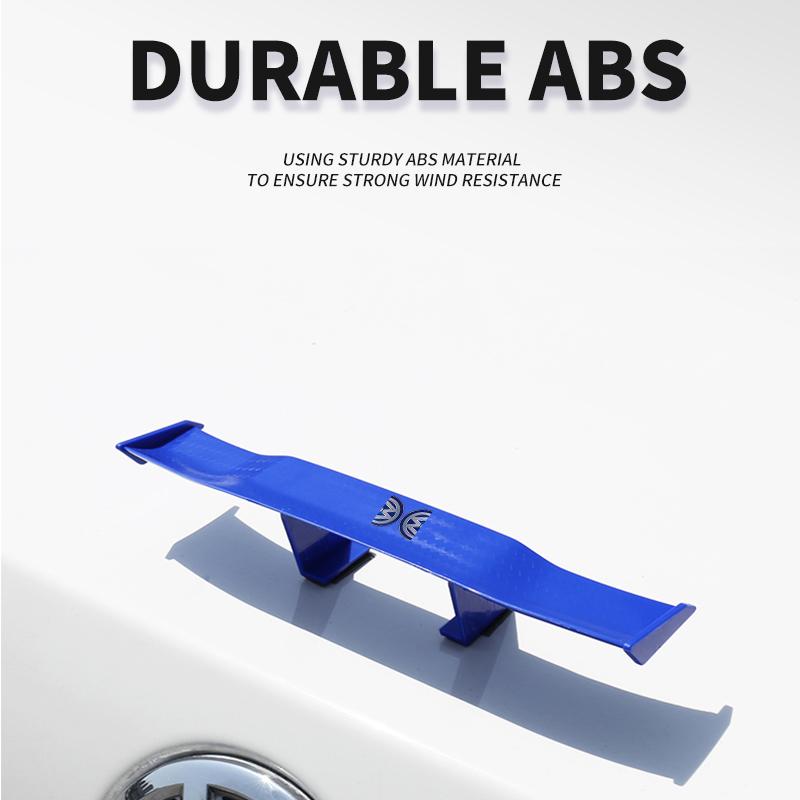 VW GTI GOLF Автомобильный Мини Спойлер на Заднее Крыло Черный ABS Мини Задний Спойлер Инструмент для Модификации Автомобиля Для Volkswagen VW Golf 4 7 MK3 4 7 Touran Pol