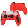 Силиконовый чехол для контроллера PlayVital ps5, силиконовая кожа, эргономичный мягкий резиновый защитный чехол для ps5 с колпачком для джойстика или контроллера, нескользящий