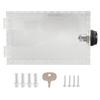 Thermostat Lock Box Universal Large Transparent Thermostat Protective Guard for Thermostat On Wall