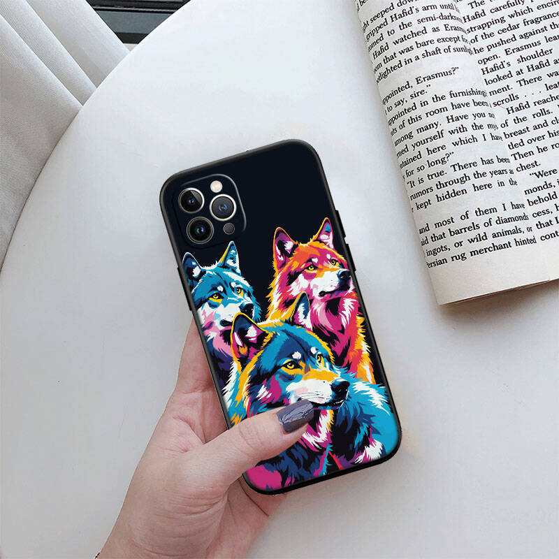 MH148 Чехол для телефона с изображением животного Волка для Motorola Moto Edge 60 60s 70 G86 G56 G54 E14 G04S G45 G54 G64 S30 S50 X30 X40 X50 Pro Power Tylus