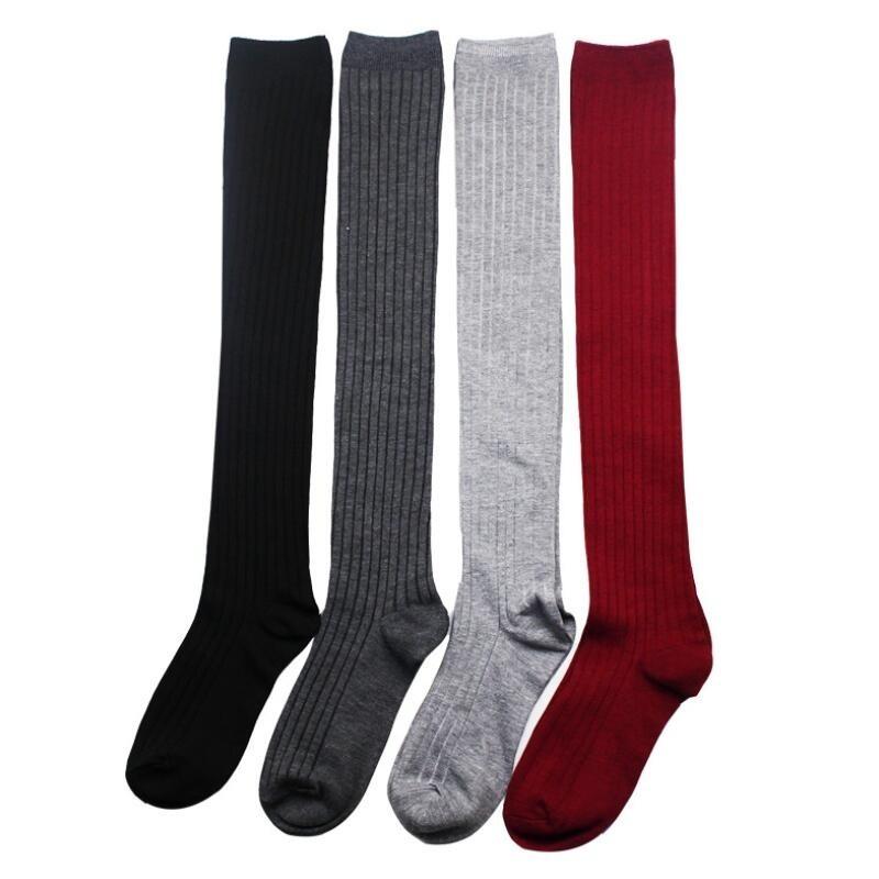 1 пара зимних теплых женских вязаных крючком хлопковых мягких толстых длинных носков, леггинсов до бедра