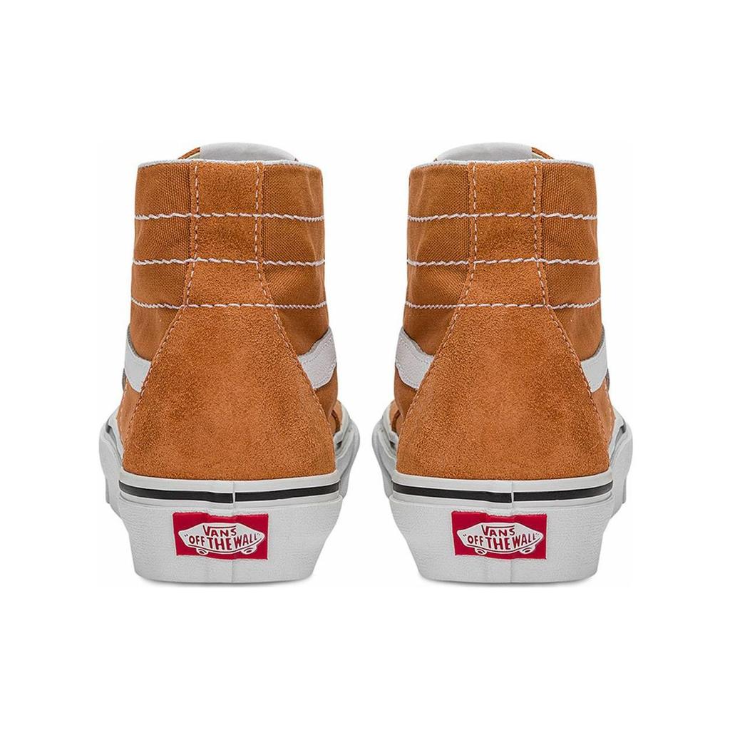 Vans Sk8 Ca Ретро Высокие Кеды для Скейтбординга Унисекс Коричневый Белый VN0A7Q62BKQ