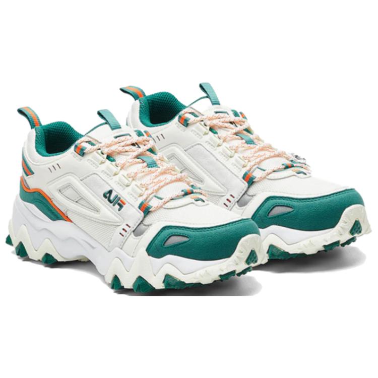 FILA Oakmont Low To Running Shoes White/Green Women's F12W011115FPT