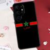Morocco Flag Moroccan Case For Samsung Galaxy S21 S22 S23 S24 S25 S26 Ultra S10 S25 Plus S25 FE S20 FE Cover Shell