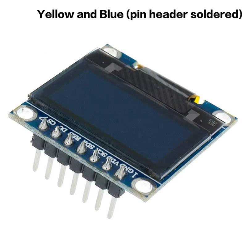 0,96-дюймовый OLED-дисплейный модуль I2C Iic Серийный Белый экран 128x64 Драйверная плата Ssd1306 Совместим с Esp32 Stm32