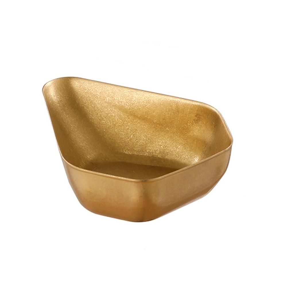 Stainless Steel Coffee Bean Dosing Cup Retro Wear-resistant Coffee Bean Scoop Smooth Surface Stackable Bean Weighing Tray