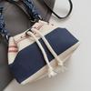 Purse Retro Canvas Bucket Bags Crossbody Bag Drawstring Bucket Bag  Girls