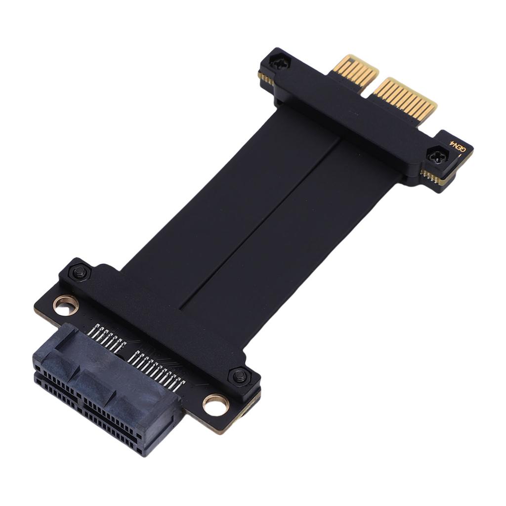 Удлинительный кабель PCIe 4.0 X1 180 градусов Полноскоростной без потерь Удлинительный кабель для видеокарты GPU Gen 4 для M.2 WiFi