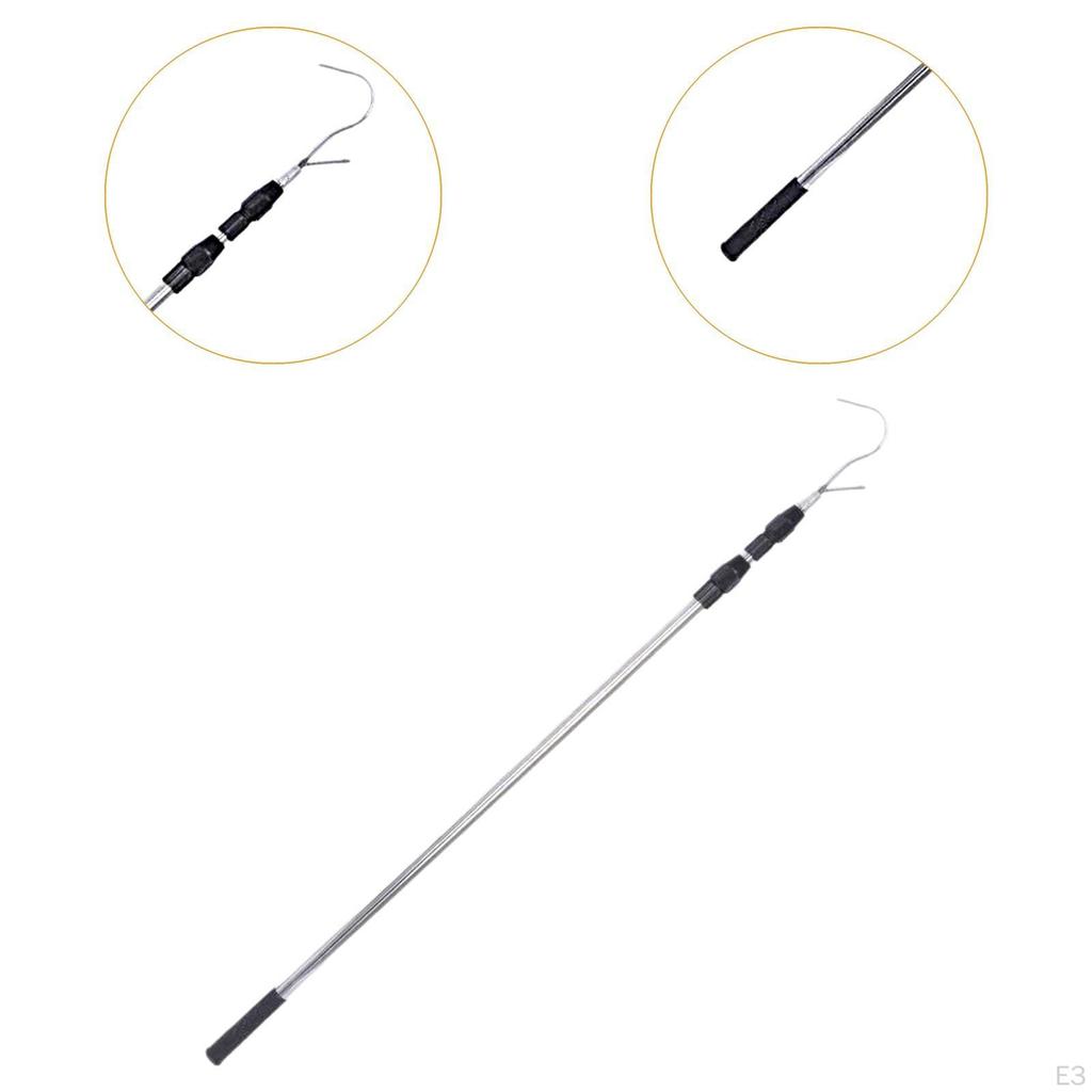 Регулируемый инструмент для извлечения для кузова грузовика с портативным крюком