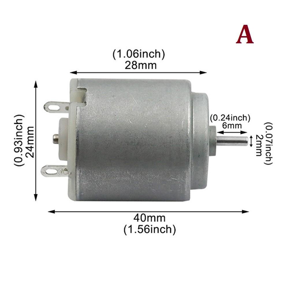 Motor DC 3-12V Electric Electric Toothbrush Motor Fan DIY
