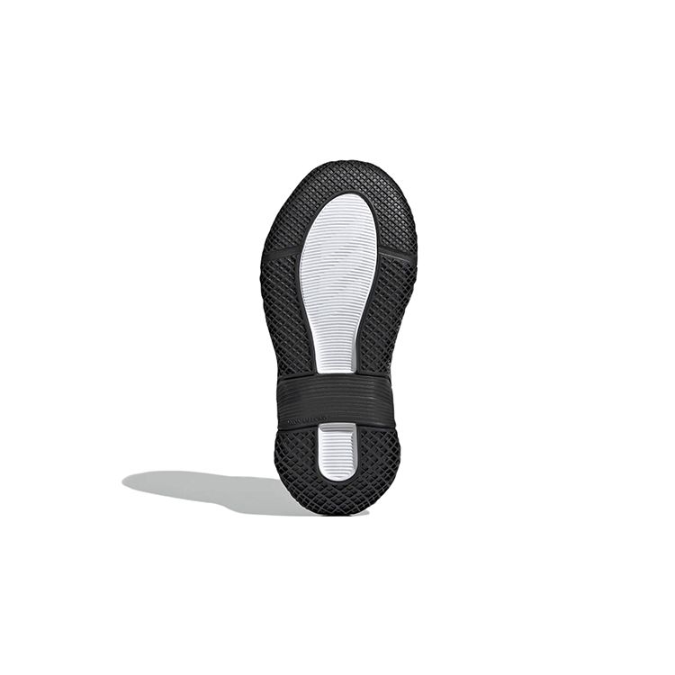 Adidas 4uture Runner Sport J Black White Kids Sneakers Core-Black Footwear-White Bright-Green GZ1048