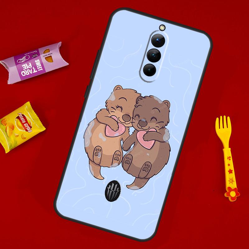 Cute cartoon otter Phone Case For ZTE Nubia Red Magic 10 Air 6 7 6S 7S 8S 9S 10S Pro 8 9 10 11 Pro Plus Cover