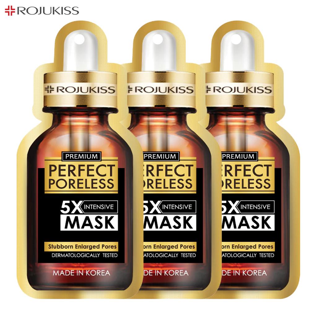 Rojukiss Акне/Укрепляющая/Красная сыворотка/Глута/HYA/Омега/Идеальная/Восстанавливающая/Белая/Цинковая интенсивная маска без пор 5X 25 мл - Thai Skincare