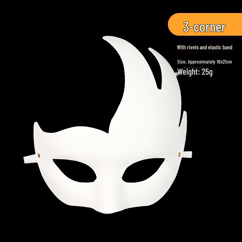 Наборы для самостоятельного изготовления масок с лицами кошки и лисы для детского рисования и выступлений на Фестивале Пекинской оперы