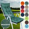 Outdoor Recliner Seat Cushion Seat Pad Waterproof Garden Patio Sun Bed Lounger Recliner Cushion Garden Bench Swing Seat Cushion