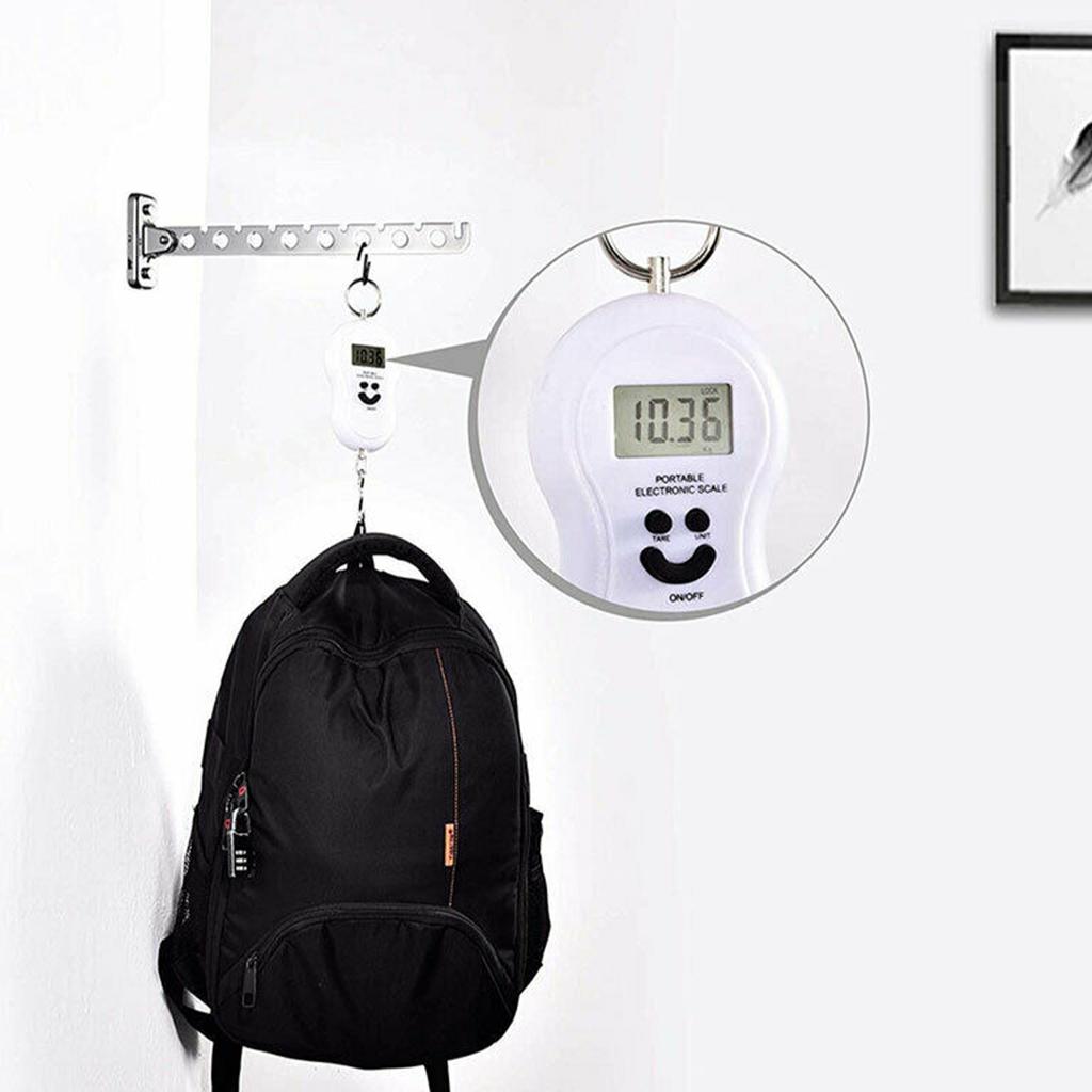 8/10 Holes Stainless Steel Clothes Hooks Wall Mounted Drying Rack Home Folding Clothes Organizer Space Saver for Closet Storages