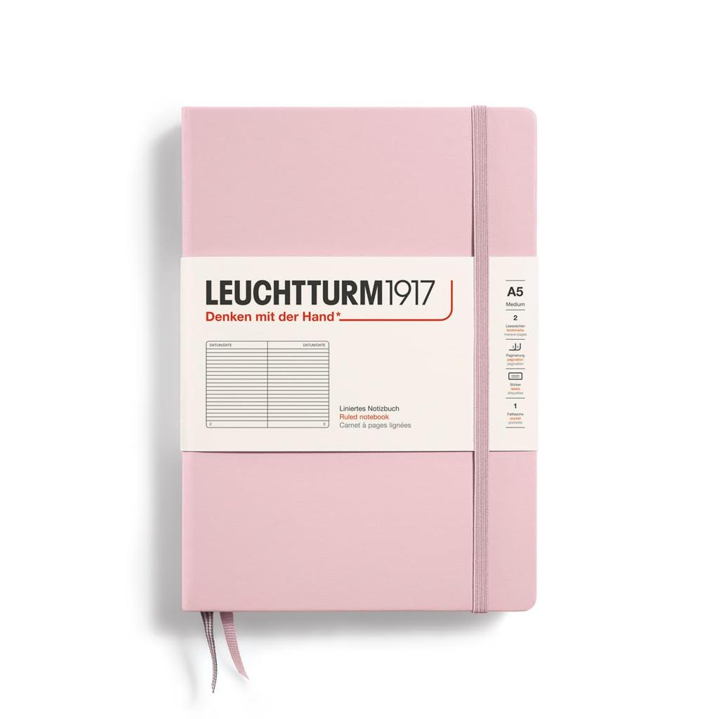 LEUCHTTURM1917 Блокнот A5 В линейку Пудровый 361573