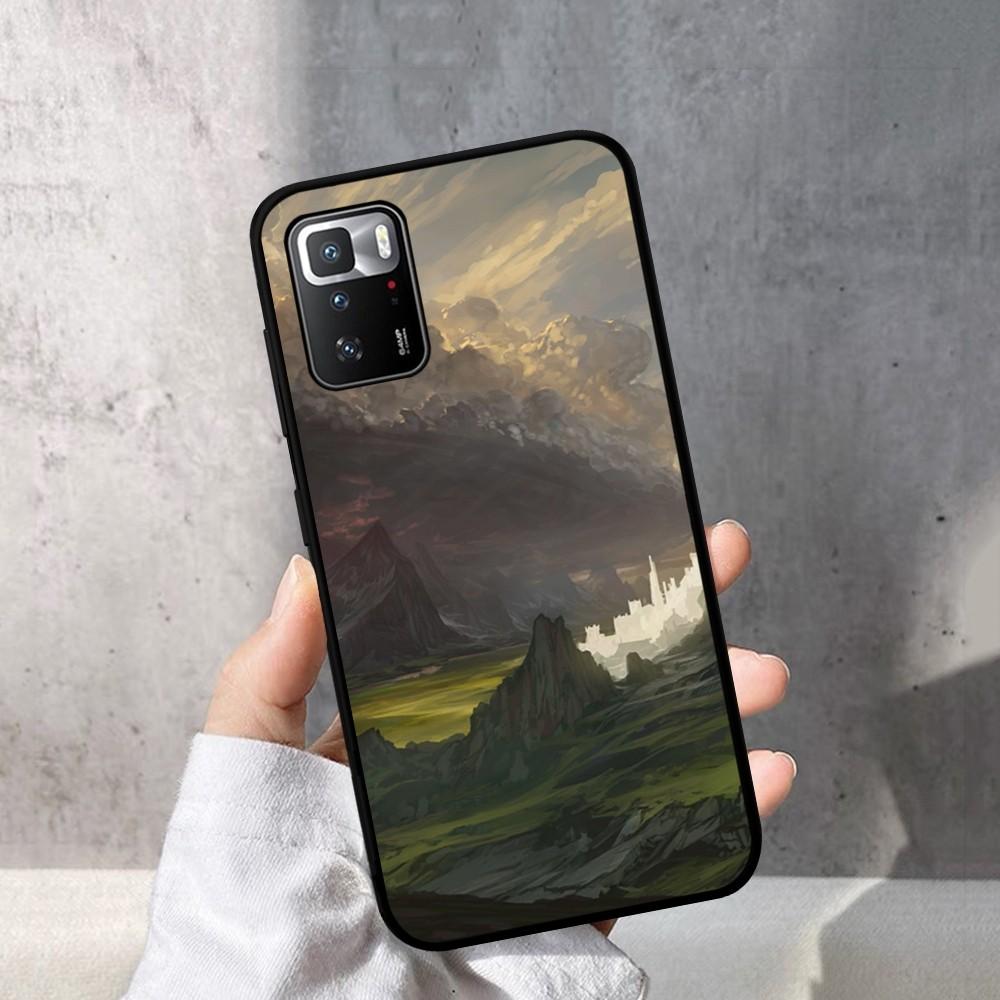 L-Lord-Of The-Rings Phone Case For Redmi Note 4 X 5 A 6 7 8 T 9 9S 10 11 11S 11Epro Poco M3 Pro