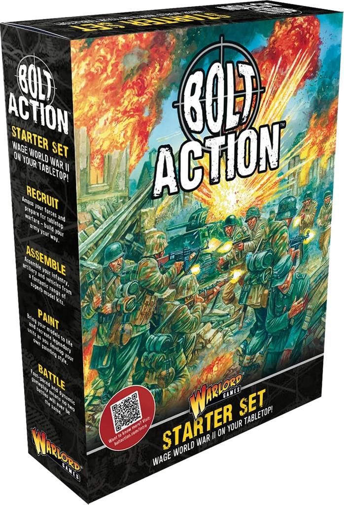 Warlord Action Bolt Action Set Assembly Kit WLG401510006 Games/Bolt 1/56 Beginner's (Military)