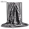 High-quality Luxurious Silk Scarves Headband Scarfs Neck Scarf For Women Chain Silk Scarf Women's Decorative Shawl