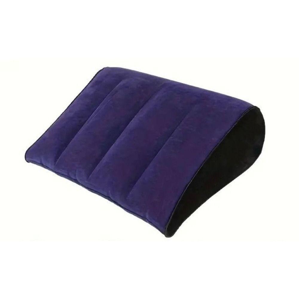 Blue+Black Magic Cushion PVC Inflatable Pillow New Relax Cushion Home