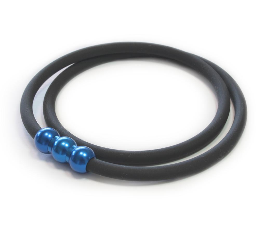 erg Synapse Necklace ZERO Black x Blue M Size 49cm