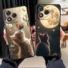 Чехол для телефона Funda для Honor 200 400 Lite X7 X6 Magic5Lite X5b X9a 90 8X 70 X8 Милый Кот