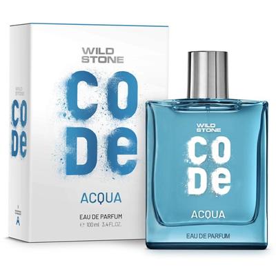 Wild Stone CODE Acqua Парфюмированная вода для мужчин, 100 мл | Роскошный стойкий аромат