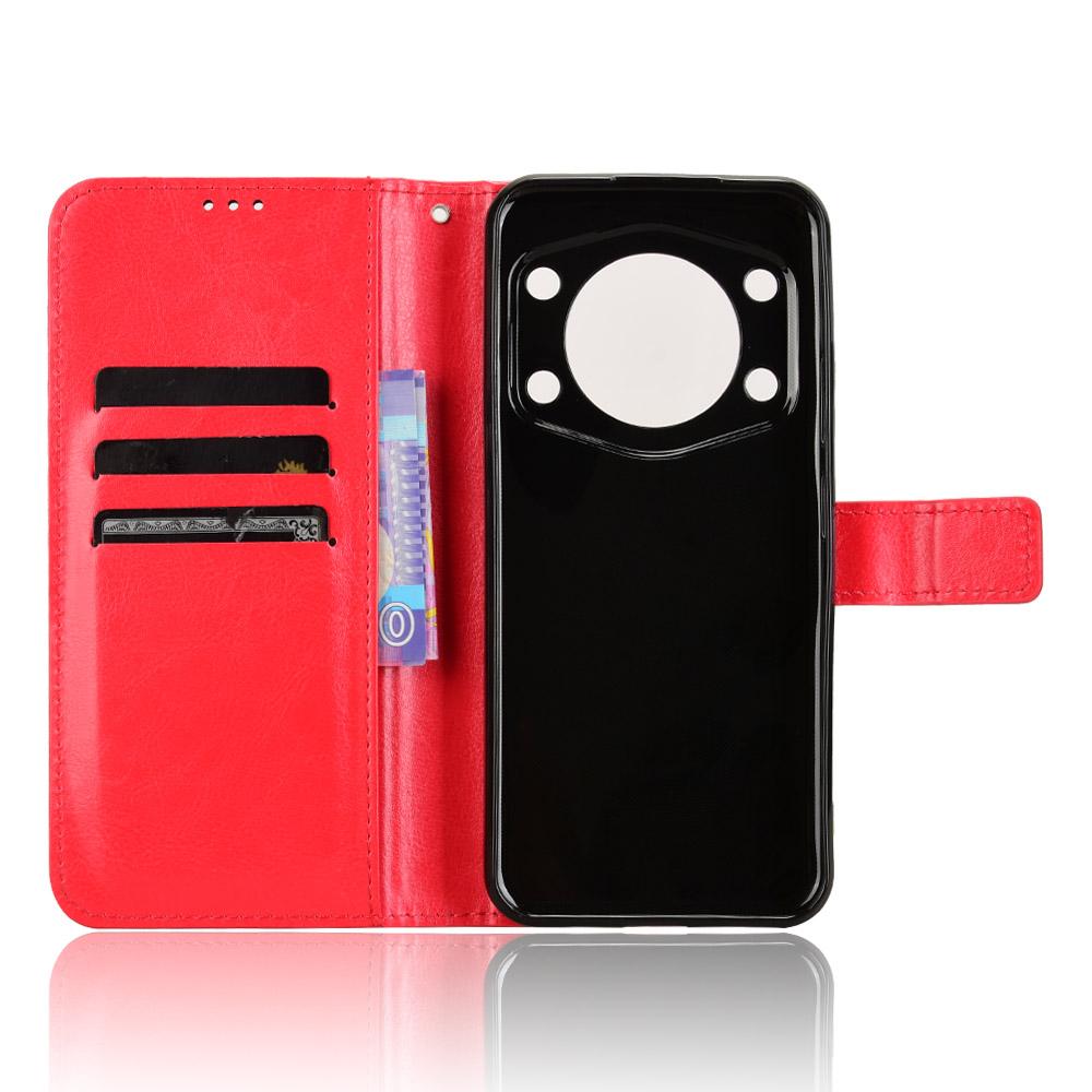 Для Cubot A30 Чехол Текстура Crazy Horse Искусственная Кожа Чехол-кошелек для телефона